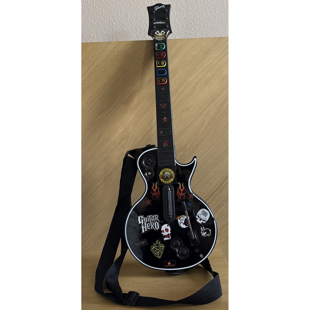 Red Octane Les Paul Black 95123.805 Controller For Xbox 360